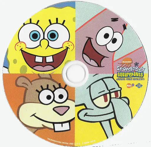 Spongebob Squarepants: Original Theme Highlights - CD - Single - New  12414950024