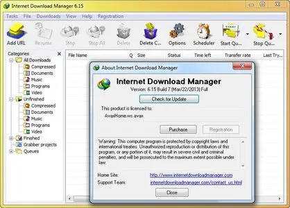 Internet Download Manager 6.15 Build 7 Final