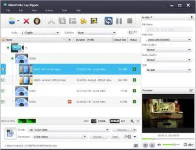 Xilisoft Blu-ray Ripper 7.1.1.20170120