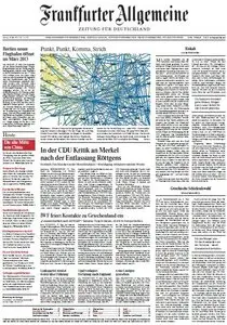 Frankfurter Allgemeine Zeitung vom Freitag, 18. Mai 2012