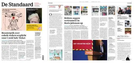 De Standaard – 12 januari 2022