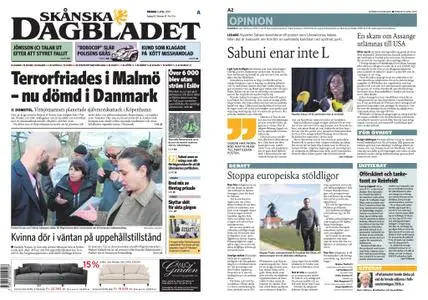 Skånska Dagbladet – 12 april 2019