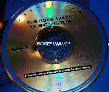 Bose Wave Music System Demostration CD
