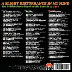 Various Artists - A Slight Disturbance in My Mind: The British Proto-Psychedelic Sounds of 1966 (2020) {Grapefruit Records}