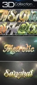 GraphicRiver 3D Collection Text Effects GO.3
