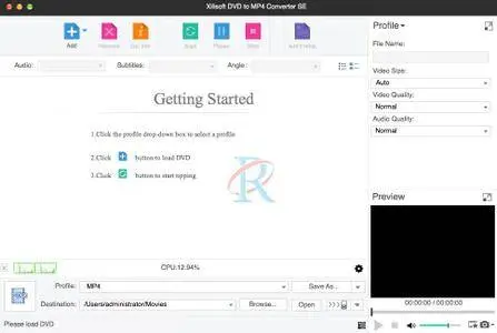 Xilisoft DVD to MP4 Converter SE 7.8.23 Build 20180925 macOS