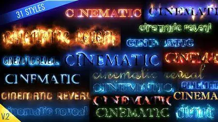 Cinematic Text Styles Pack - Project for After Effects (VideoHive)