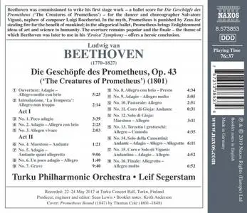 Leif Segerstam, Turku Philharmonic Orchestra - Beethoven: The Creatures of Prometheus, Op.43 (2019)