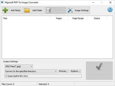 Mgosoft PDF To Image Converter 12.1.8 Portable