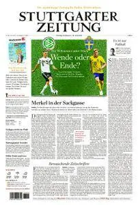 Stuttgarter Zeitung Stadtausgabe (Lokalteil Stuttgart Innenstadt) - 23. Juni 2018