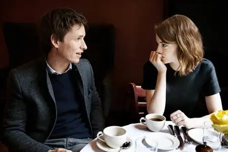Emma Stone and Eddie Redmayne by Malin Fezehai for The New York Times on January 2015