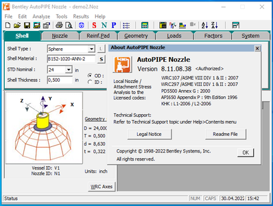 AutoPIPE CONNECT Edition V12 Update 8
