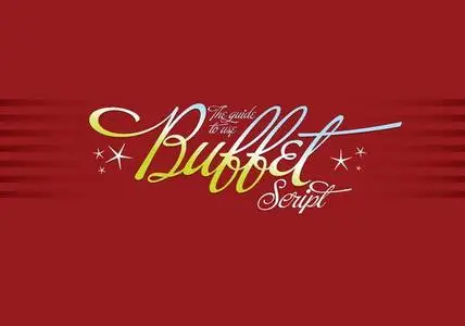 Buffet Script Open-type Script Font