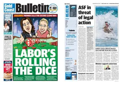 The Gold Coast Bulletin – March 05, 2019
