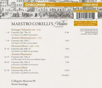 Collegium Musicum 90 & Simon Standage - Maestro Corelli's Violins (2017)