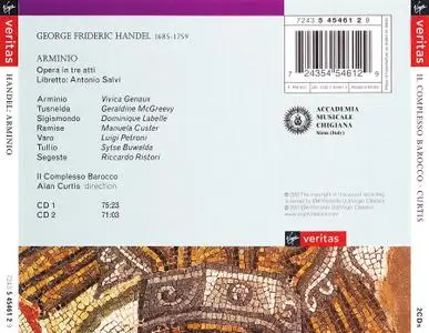 Alan Curtis, Il Complesso Barocco - Handel: Arminio (2001)