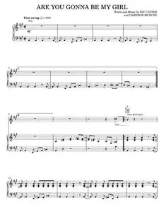 Are you gonna be my girl - Jet (Piano-Vocal-Guitar)