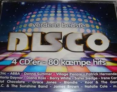VA - Verdens Bedste Disco-4CD-2010