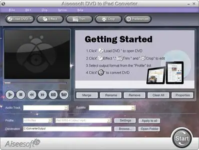 Aiseesoft DVD to iPad Converter 5.0.26