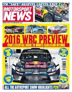 Motorsport News - 20 January 2016