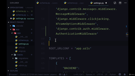 Full-Stack React, Python, and GraphQL (2019)