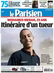 Le Parisien + Cahier Paris du Jeudi 22 Mars 2012