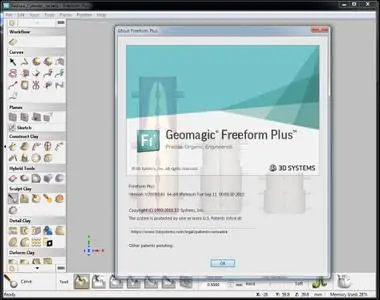 Geomagic Freeform (Plus) 2019.0.61