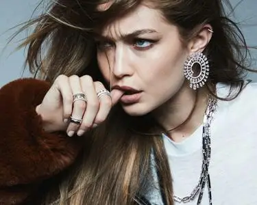 Gigi Hadid x MESSIKA's My Twin Jewelry Campaign