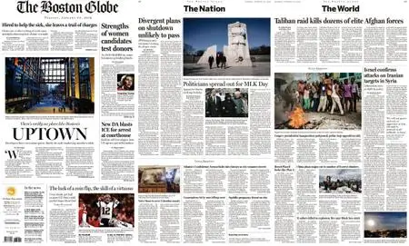 The Boston Globe – January 22, 2019