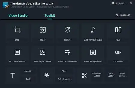 ThunderSoft Video Editor Pro 13.2 Multilingual Portable