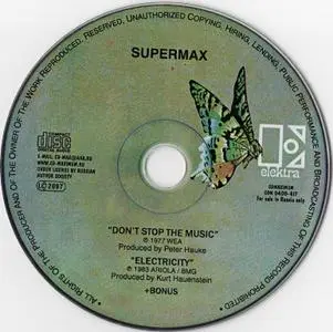 Supermax - Don't Stop The Music / Electricity (2000)