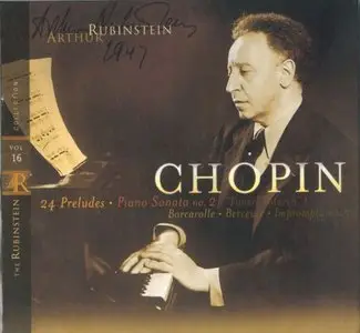 The Rubinstein Collection Volume 16 - Chopin Preludes & Piano Sonata 2