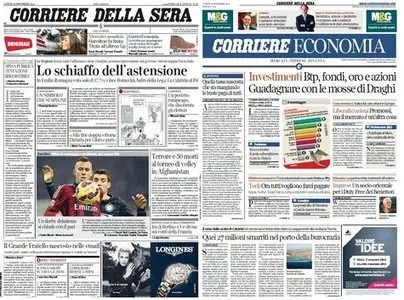 Il Corriere della Sera (24-11-14) + Corriere Economia