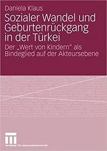 Sozialer Wandel und Geburtenrückgang in der Türkei: Der "Wert von Kindern" als Bindeglied auf der Akteursebene