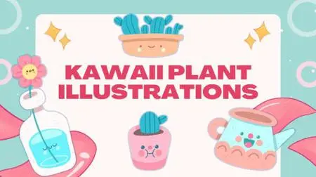 Simple & Cute Characters: Plant Illustrations