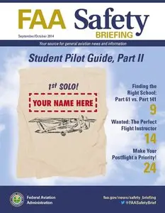 FAA Safety Briefing – September/October 2014