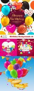 Vectors - Birthday Backgrounds 18