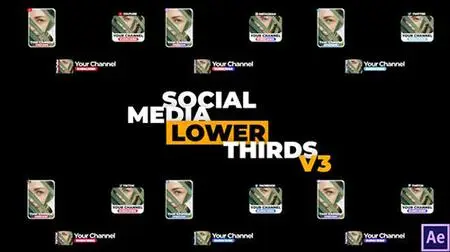 Social Media Lower Thirds v3 34229102