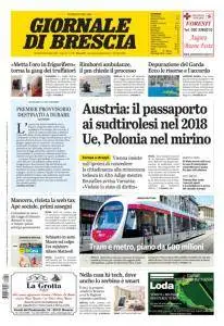 Giornale di Brescia - 19 Dicembre 2017