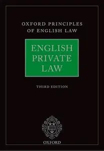English Private Law, 3 edition