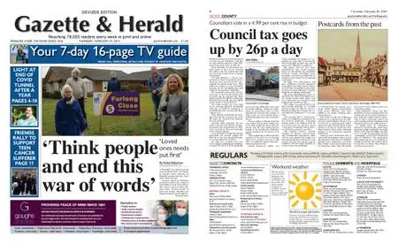 Gazette & Herald – February 25, 2021