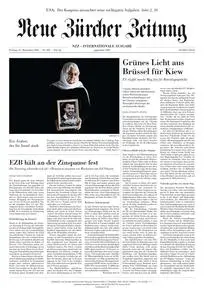 Neue Zürcher Zeitung International - 15 Dezember 2023