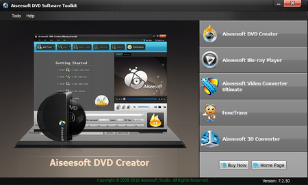 Aiseesoft DVD Software Toolkit 7.2.50