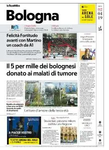 la Repubblica Bologna - 2 Aprile 2019