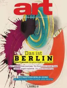 Art Germany No 09 – September 2016