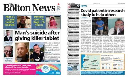 The Bolton News – August 27, 2021