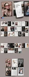Fashion Magazine Template 6MBR5PS