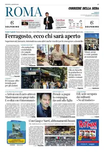 Corriere della Sera Roma - 14 Agosto 2025