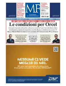 Milano Finanza - 18 Giugno 2025