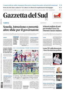 Gazzetta del Sud Reggio Calabria - 15 Settembre 2025